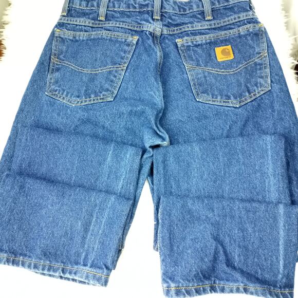 CARHARTT~Men's Dark Wash 100% Cotton Jeans~32x35 - Picture 4 of 8